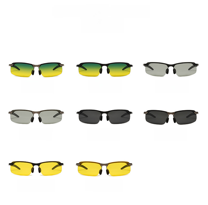 Nova barvno spreminjajoča se polarizirana sončna očala 3043 moška dnevna in nočna sončna očala za vožnjo, ribolov, nočni vid, tovarna na debelo_voghion.com