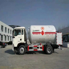 9立方LNG移动加液车 杜瓦瓶充装设备 手续齐全 配件全 可提可挂