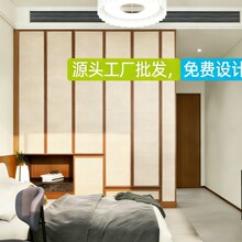 成都源头工厂批发宋式美学板式实木定制衣柜酒柜书柜餐边柜ENF