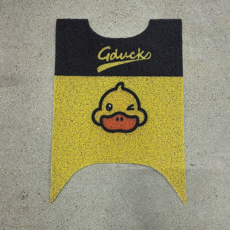 Yadi – Waterproof Foot Electric vehicle foot mat - duck