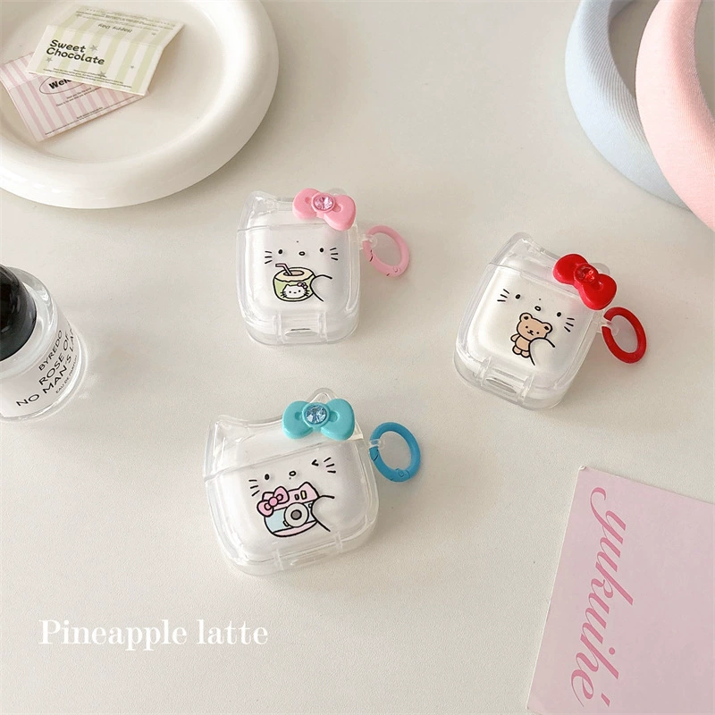 Apple, compatible cartoon headphones with bow, pro2, bluetooth, 2/3