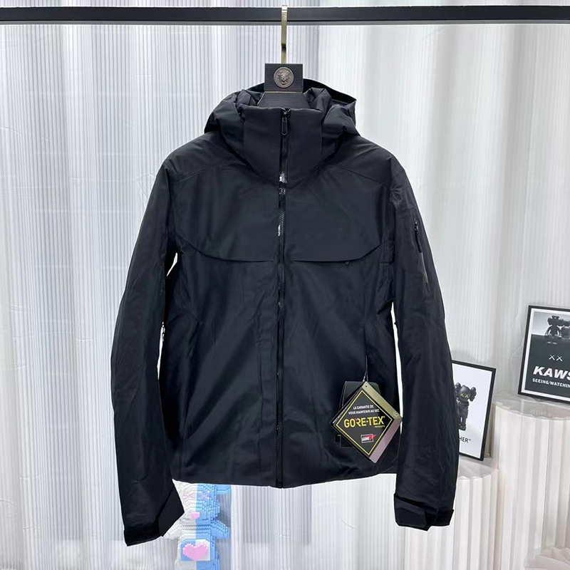Windproof waterproof breathable down jacket
