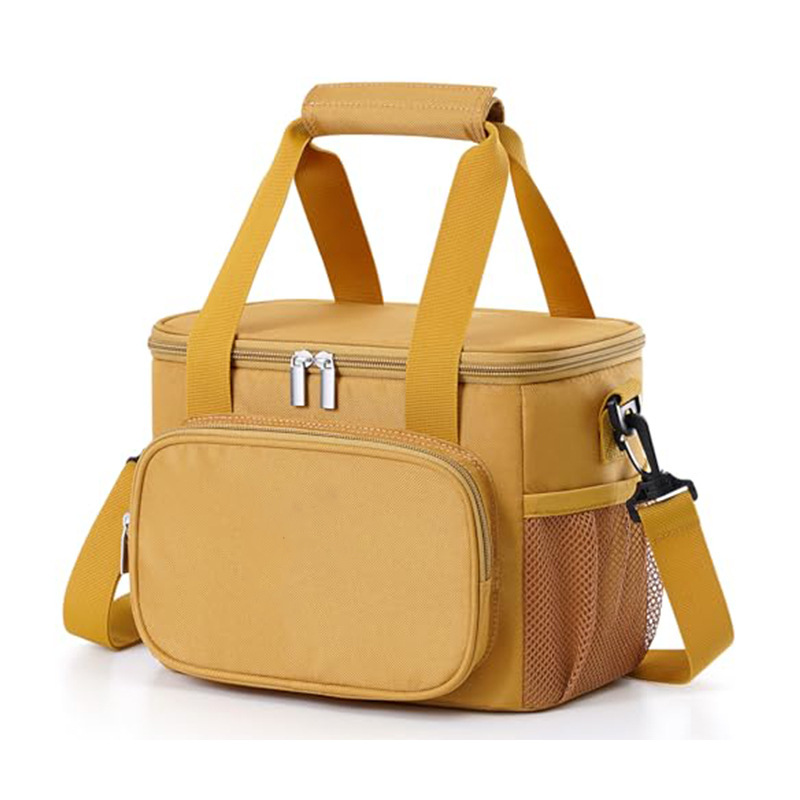 Amazon hot sale bolsa de almuerzo aislante caja de almuerzo suave refrigeración bolsa de mano puede ser portátil