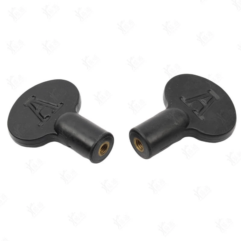 Key machine rotary handle plastic copper handle with key machine accessories M8 universal horizontal control handle