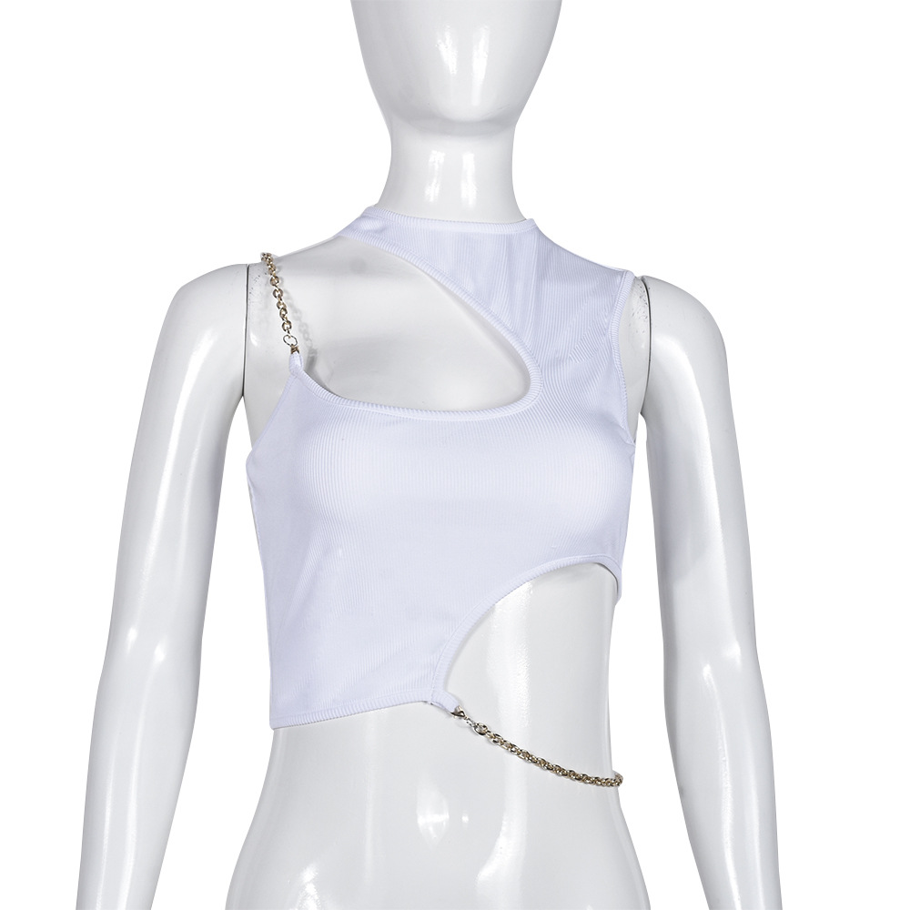 Irregular Halterneck Camisole Image 12