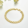 14k color plated (length 25cm, width 8mm)