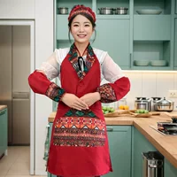 Кухонная маслостойка Домашняя крышка может быть очищена от рук Мода ресторан талия может быть напечатана LOGO внешняя торговля трансграничный фартук оптом женщина