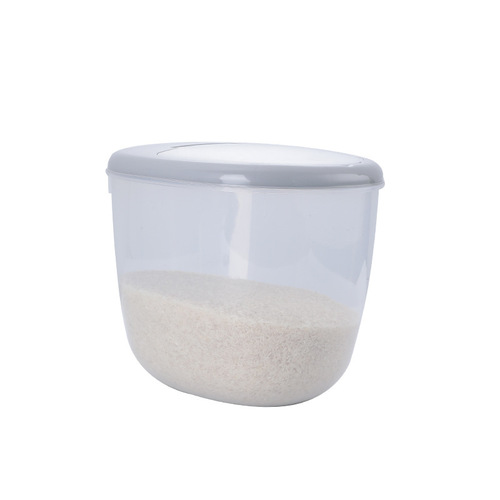 Household Rice Storage Jar, 5-Grain Grain Storage Container, Moisture and Pest-Proof Bucket, 10kg Sealed Rice Bucket, Thickened Rice Storage Box