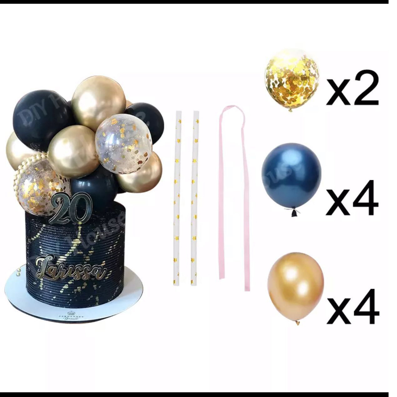 Birthday Festival Birthday Colorful Emulsion Metal Party Balloons 1 Set