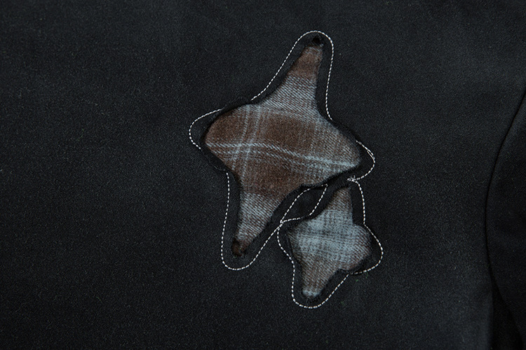 T-shirt ample à col rond pour homme avec motif délavé et ancien_voghion.com