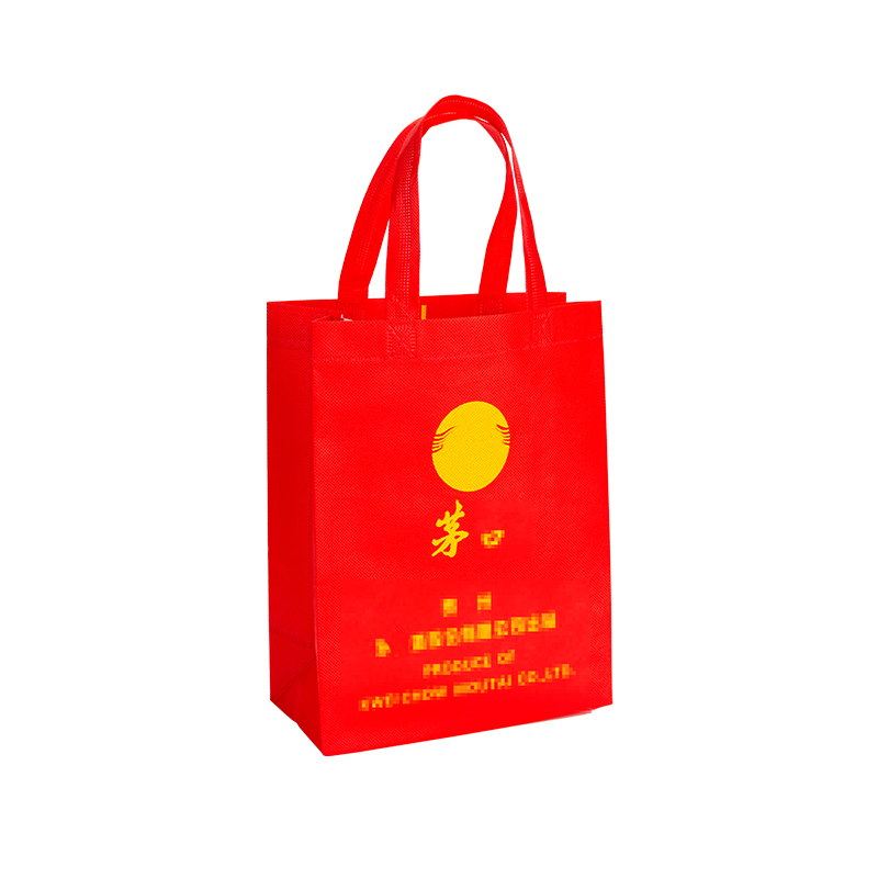 Bolsa de licor no tejido hecha a medida botella única Fu Zi bolsas de cigarrillos personalizadas rojas bolsas de regalo de té lote