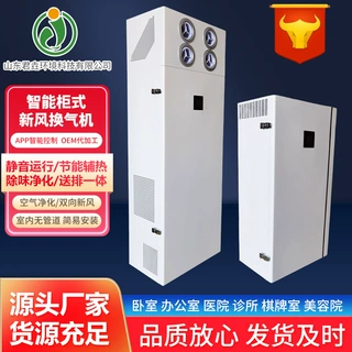 柜式新风换气机双向净化除湿换气机落地式家用商用排烟新风换气机
