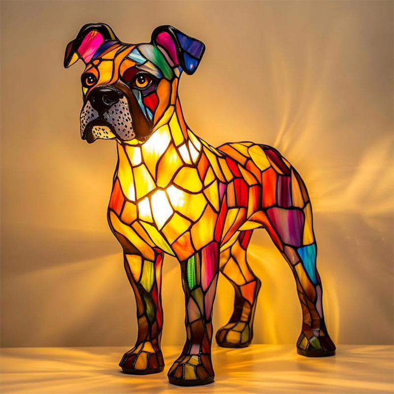 跨境Cat Lamp-Dachshund Lamp-Bigfoot Lamp树脂雕像LED灯摆件|undefined
