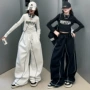 新款宽松女童女孩工装