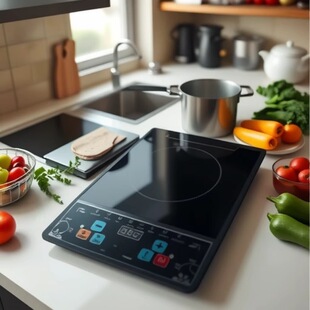 Foreign Trade Cross-Border Induction Cooker Household Small Stir-Fry Hot Pot Stir-Fry High-Power Multi-Function Non-Pick Pot Electric Ceramic Stove
