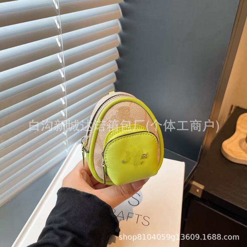 跨境女包2025夏季时尚PU零钱包个性设计钥匙扣挂包手拿包bags批发|undefined