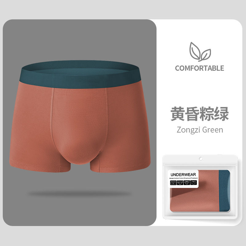 Pantalones interiores de hombre al por mayor 100 pcs de moda nylon de doble cara sin marcas pantalones de cuadrícula cómodos de hombre