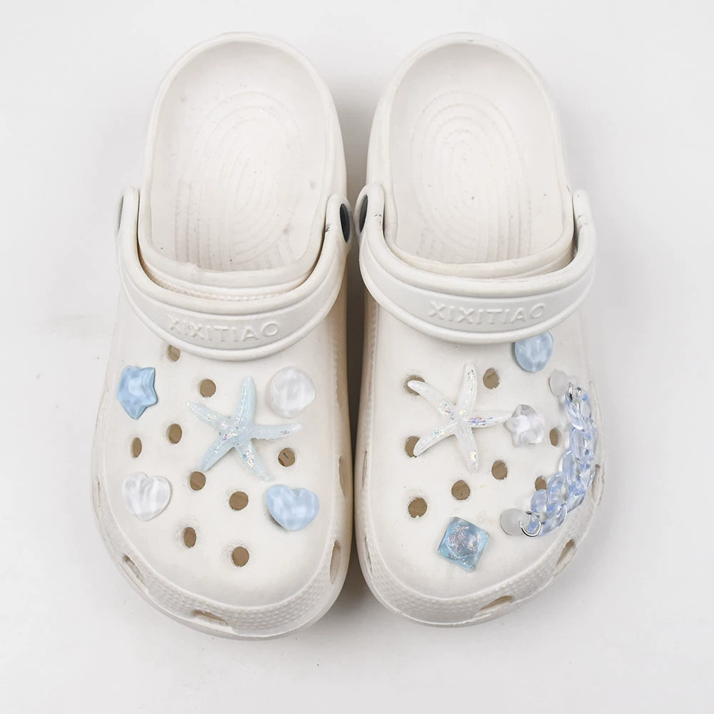 Transparent accessory, removable decorations, footwear buckle, DIY