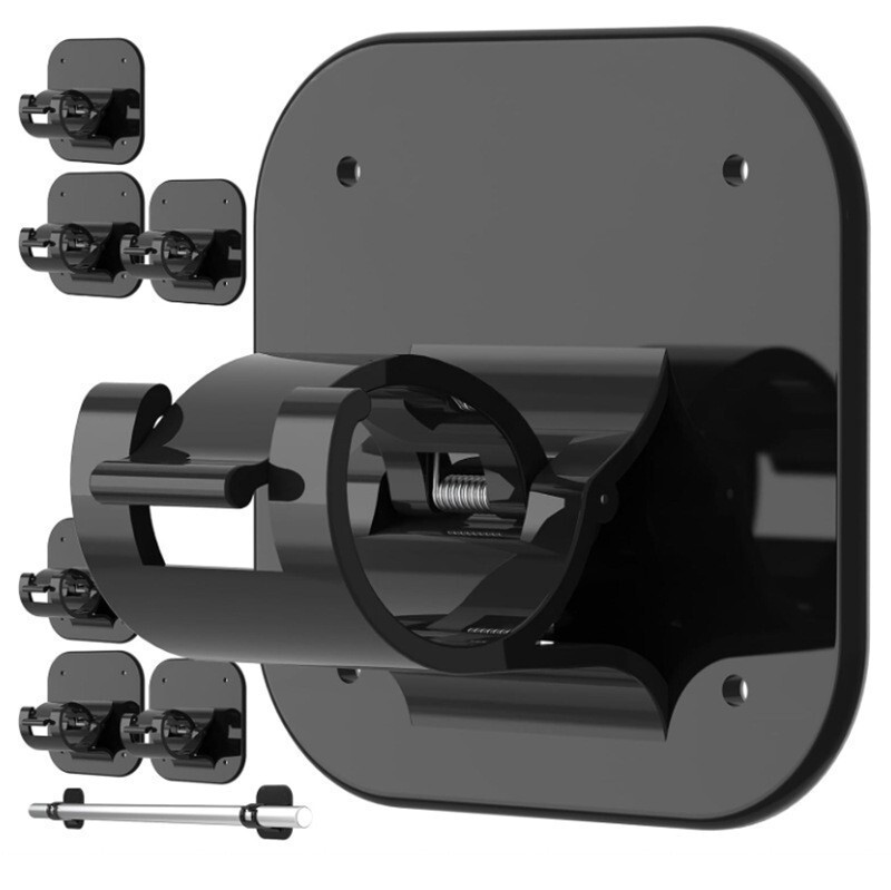 Adhesive Curtain Rod Brackets Do Not Require Drilling, Suitable for Hanging Curtains Without Nails