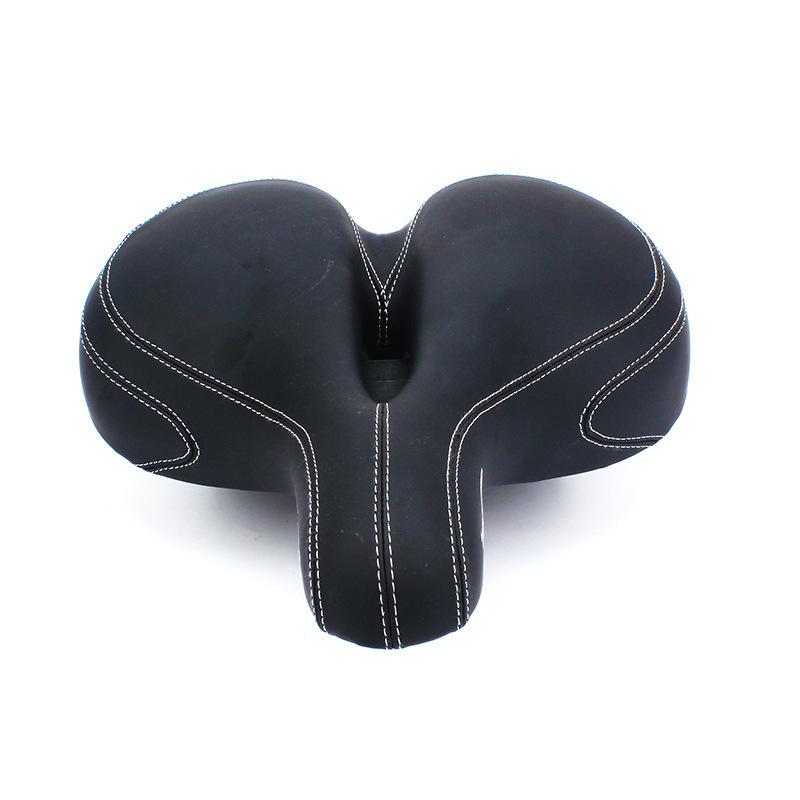 Cojín de bicicleta de montaña hueco transpirable confortable memoria esponja con bola de silicona cojín de bicicleta eléctrica accesorios de bicicleta