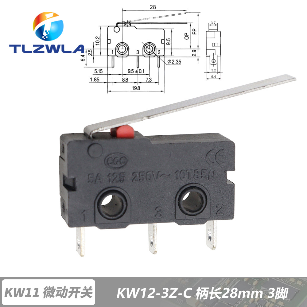 KW12-3Z-C 핸들 길이 28mm 3피트