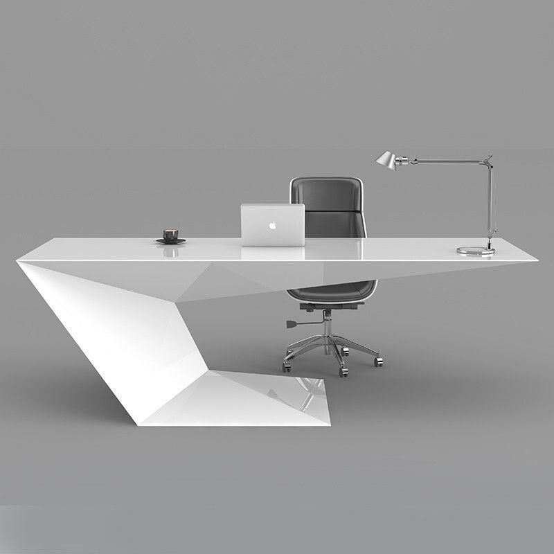 E-Sports Designer Office Desk and Chair, Simple Modern Executive Desk, Light Luxury Small Single-Person Computer Desk, Trendy Home Desk