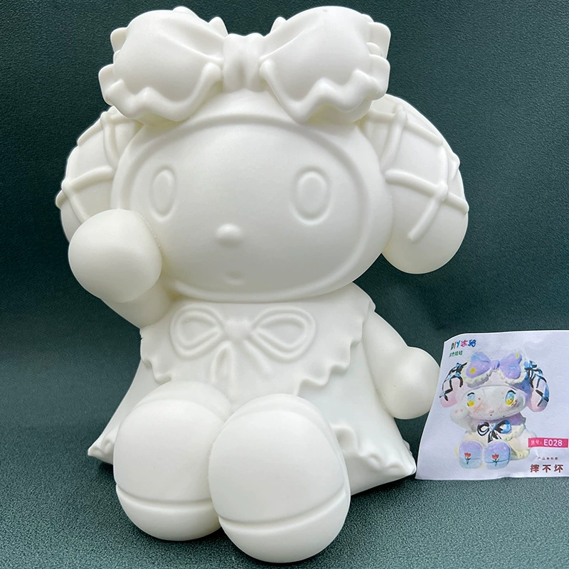 DIY Paintable Doll (Plastic) — Unpainted White Embryo, Multiple Characters, 16–26 cm