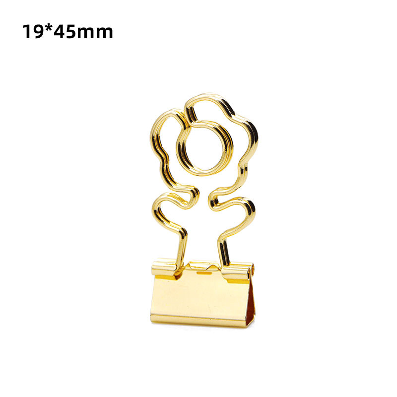 19mm 황금 꽃