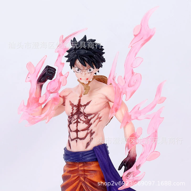 Фигура Luffy из PVC — коллекционная игрушка One Piece, несколько поз и выпусков, в пакетике или на окне