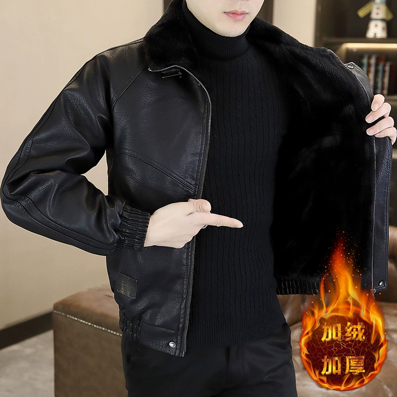Winter trend windproof keep warm jacket for leisure, high-quality style, increased thickness