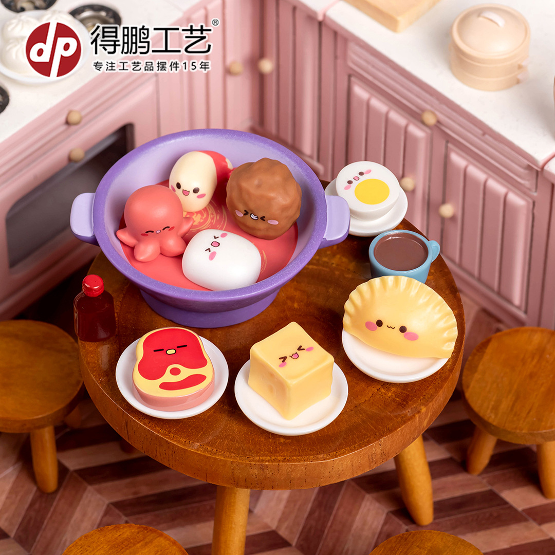 微景观仿真食玩创意火锅食材娃娃屋造景diy装饰品配件微缩小摆件