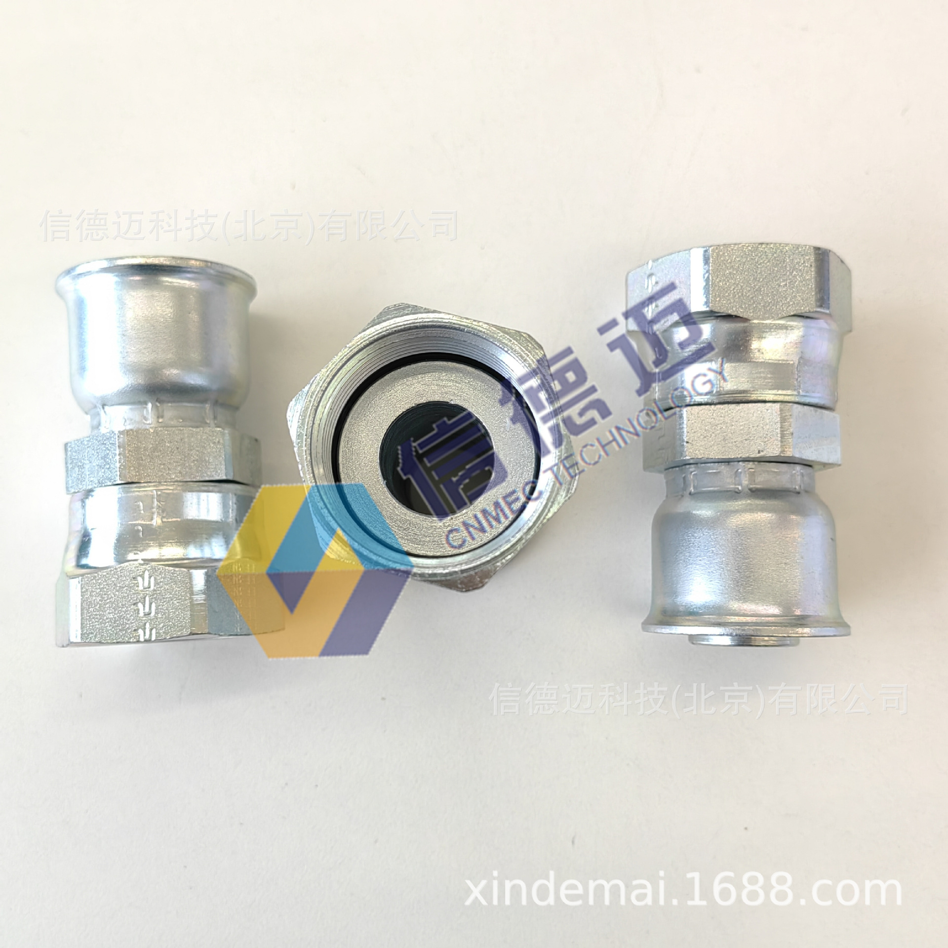 PARKER 扣压式软管接头1JC26-16-16