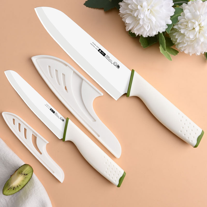 Cuchillo de frutas cuchillo de acero inoxidable cuchillo de piel doméstico cuchillo de cocina cuchillo de camping cuchillo portátil cortador de melón
