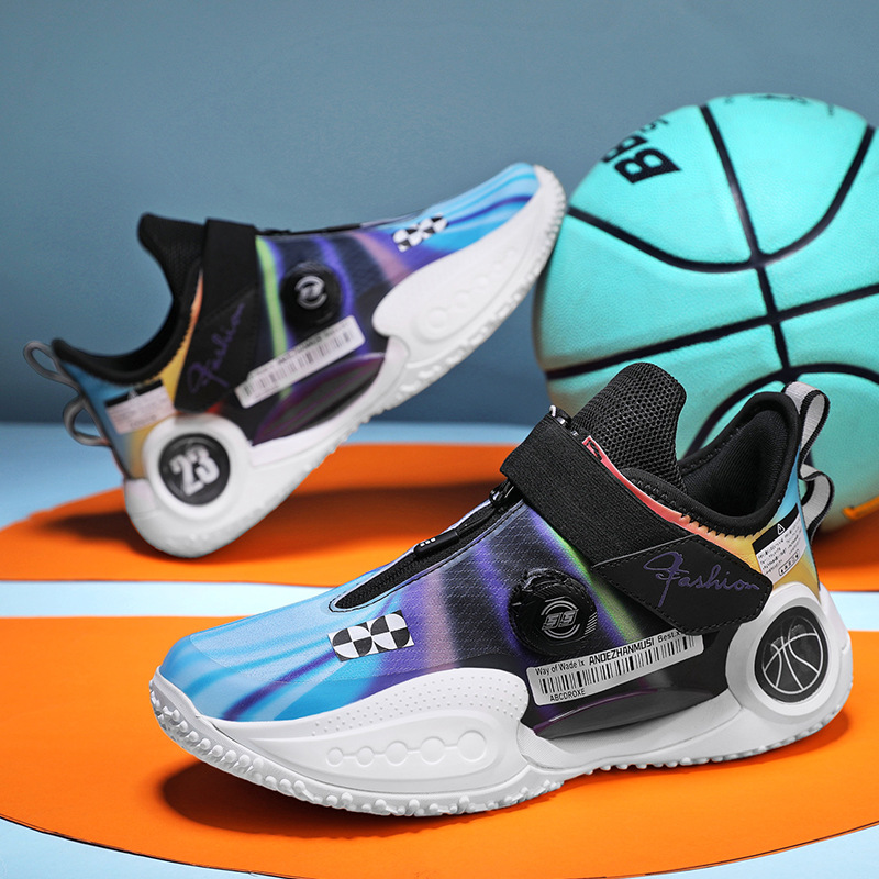 Tatsächliche Kampf-Basketballschuhe, neue BOA-Knopf-Ballschuhe, Socken, hochwertige Sportschuhe für Männer und Frauen, Jugend-Trend-Basketballschuhe_voghion.com