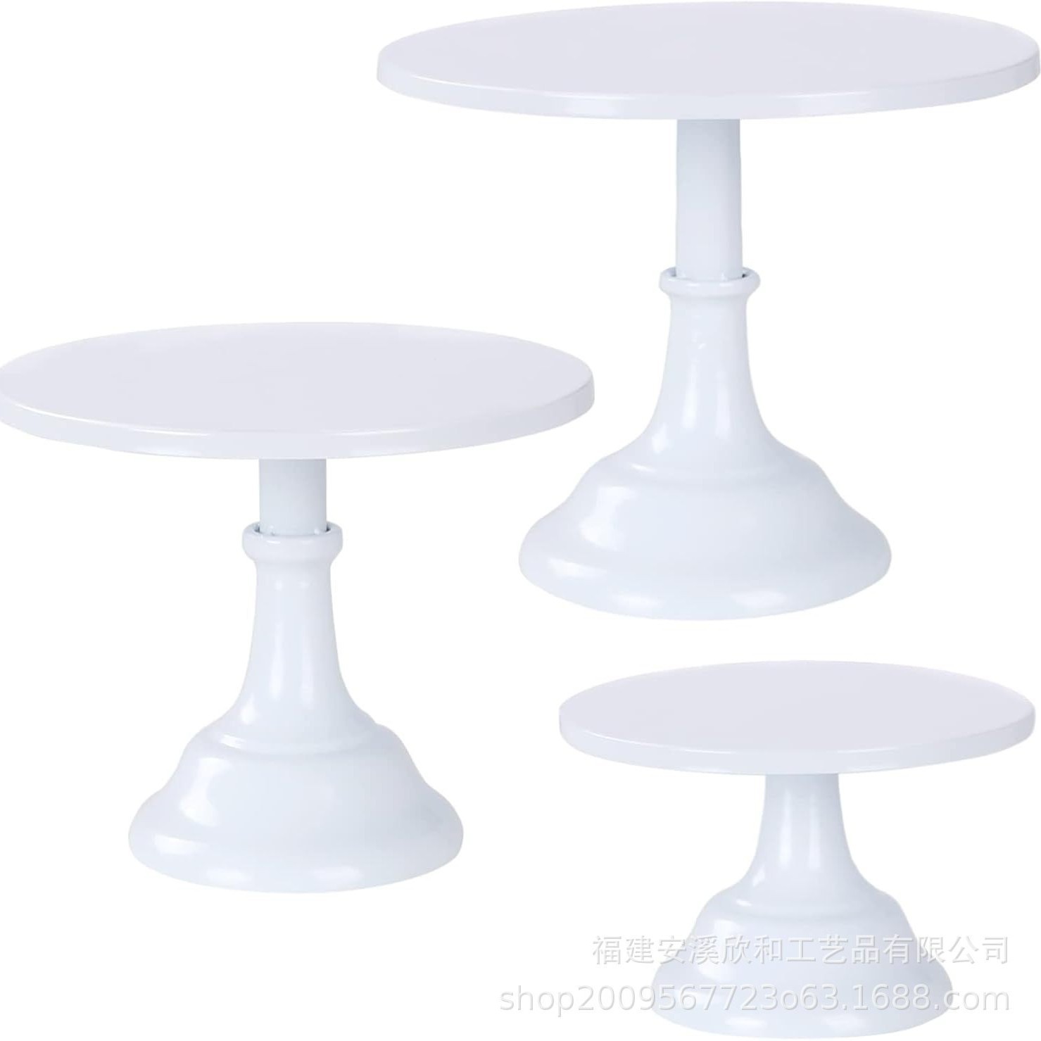 Estante de pastel de metal europeo tienda de té de leche dulces dulces dulces bandeja de pies altos props de boda bandeja de pastel decoración