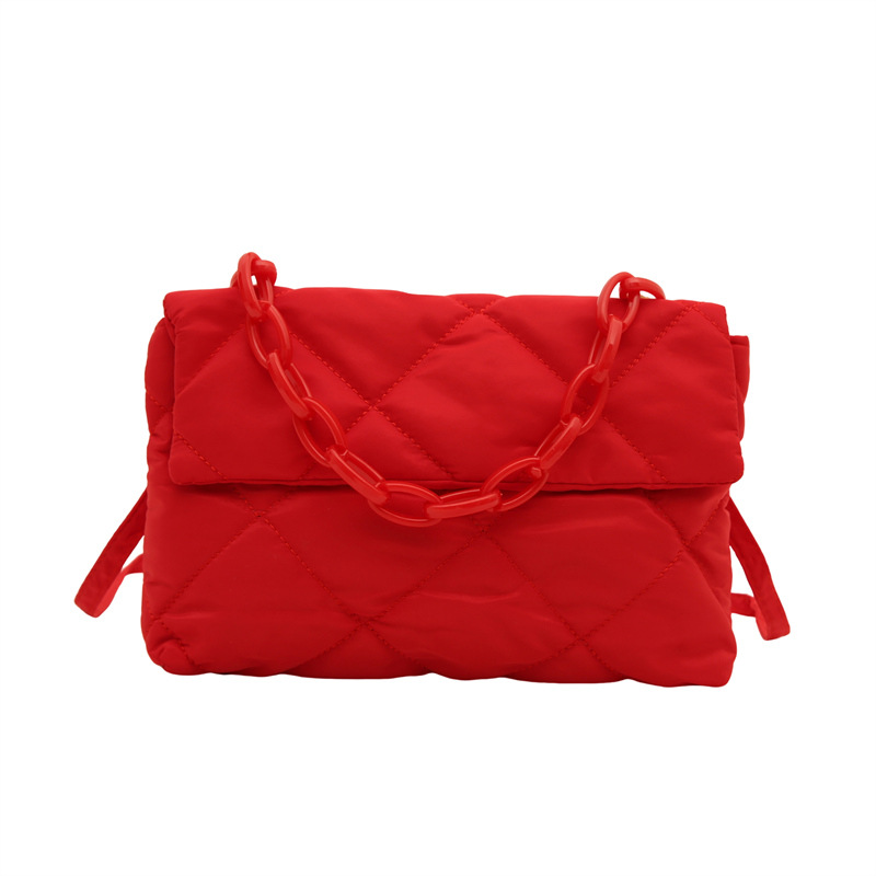 Este año, la popularidad de la gran capacidad del sobre de hombro de diamante 2024, la nueva moda, bolsas de mochila bordadas, bolsas cuadradas