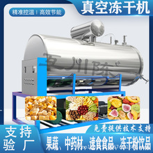 自动真空冻干机生产线 松茸食用菌低温真空干燥机 山楂真空冻干机