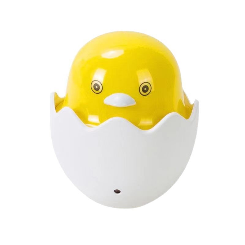 Night light light control induction children's light baby feeding eye protection bedside light energy-saving sleeping yellow duck night light egg yolk