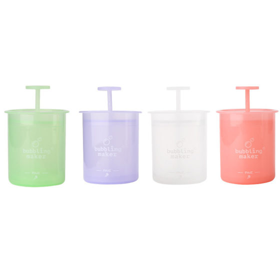 Facial Cleanser Foamer Travel Portable Manual Facial Cleansing Foaming Bottle Bubble Foaming Foaming Cup