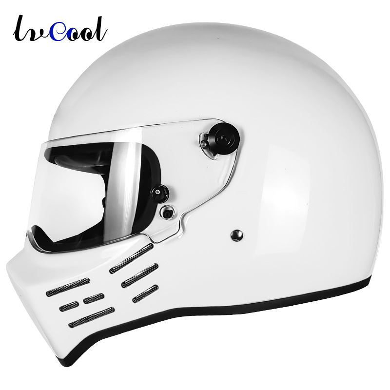 Comercio exterior retro casco completo casco de la motocicleta fábrica de crucero casco de la motocicleta Four Seasons universal entrega transfronteriza