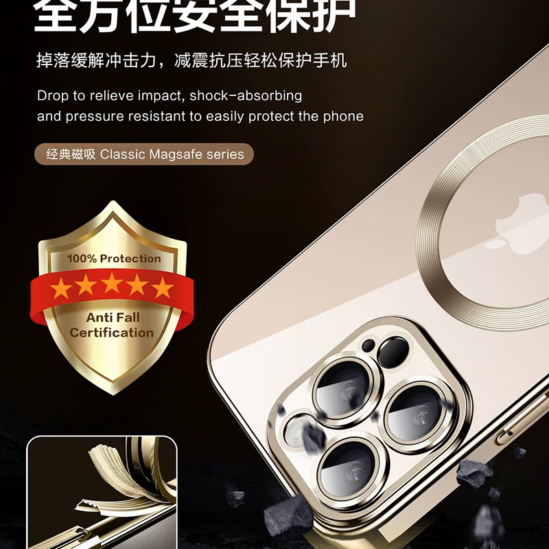 Apple, совместимый iPhone16, классический чехол для телефона, линза, защитный чехол, 16промакс