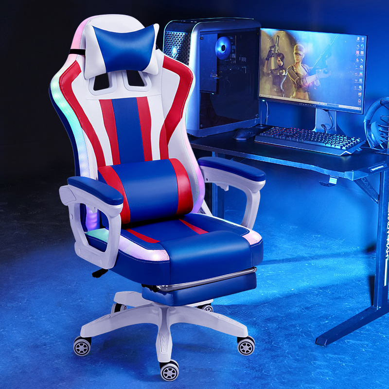 Cliente directo e-sports silla de la computadora hogar cómodo jefe silla ergonómica juego silla americana asiento ajustable