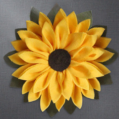 Love of the Harbor 2024 Home Fabric Gate Decoration Sunflower Thanksgiving Sunflower wreath front door decoration wall hanging