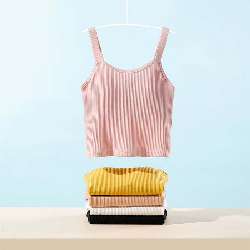 New Breastfeeding Vest Sling Cotton Breastfeeding Top Beautiful Back Pregnant Women Yoga Thin Fashionable Outer Wear Underwear Summer