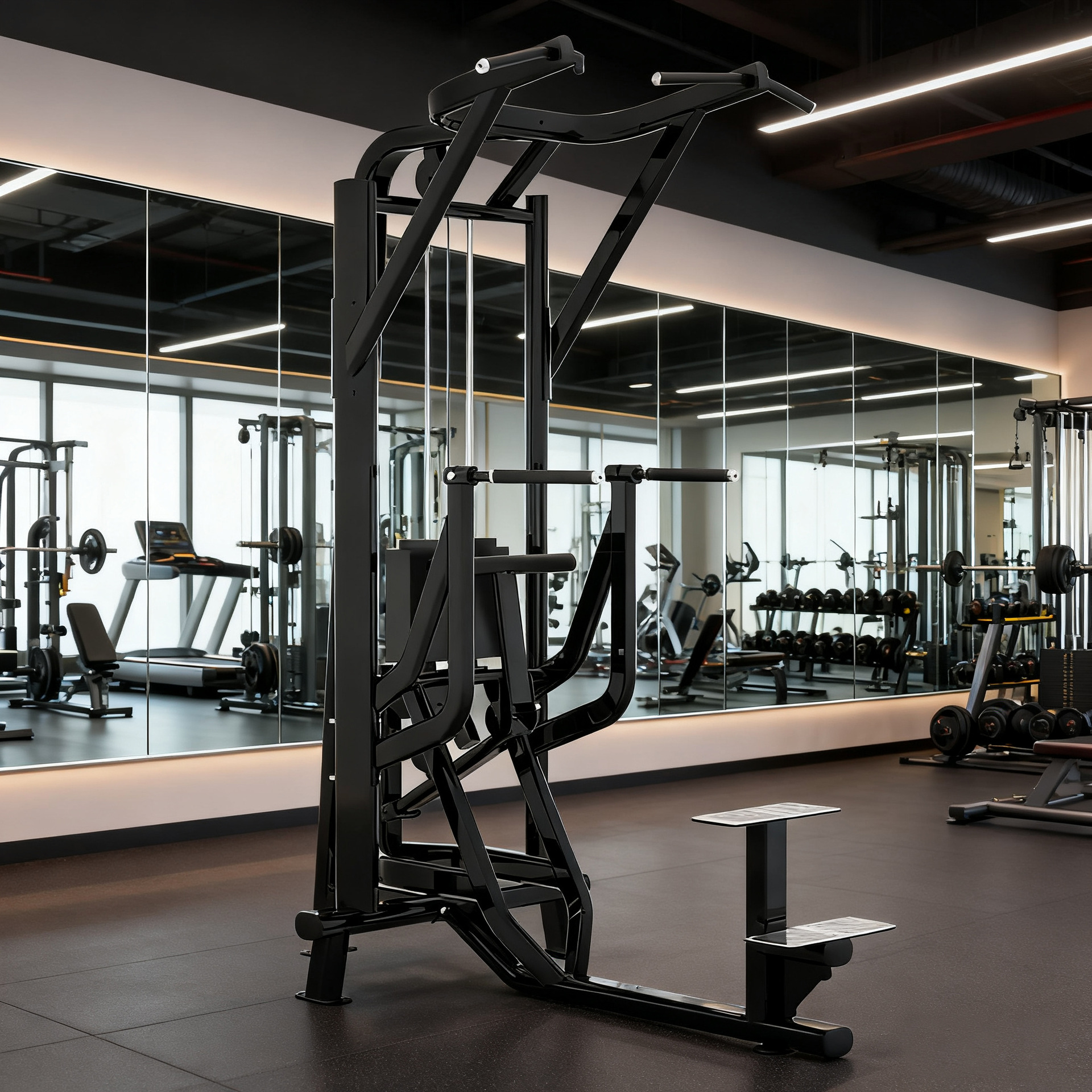 nuevo diseño postura de pie asistido tracción entrenador barra paralela brazo flexión y extensión entrenador barra paralela única