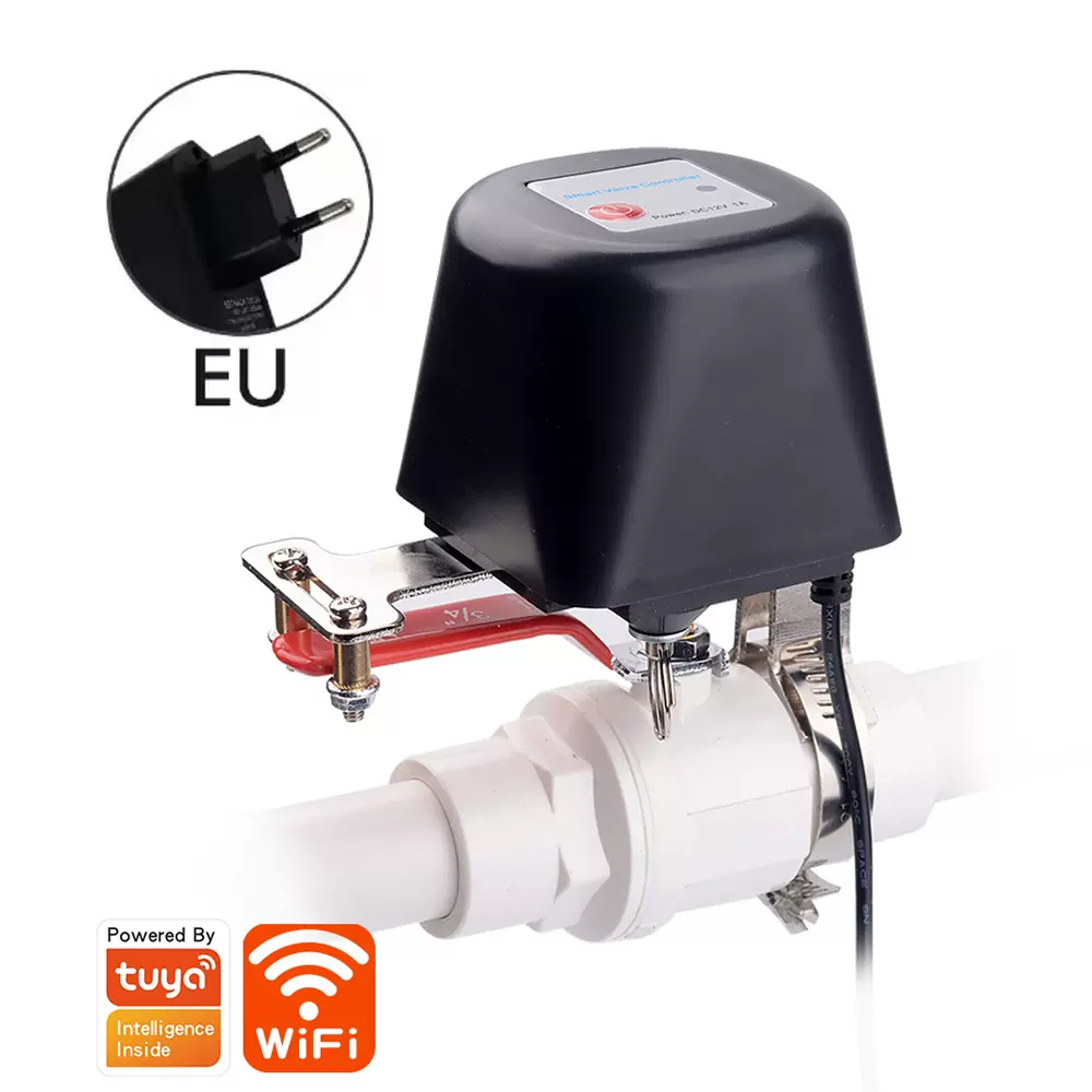 厂家tuya涂鸦智能家居系统蓝牙wifi阀门控制器zigbee水气阀机械手