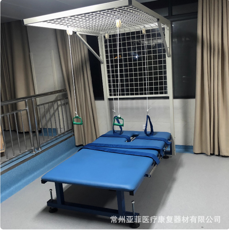 機能牽引網棚ベッド付き足関節リハビリ上肢関節活動度作業牽引筋力リハビリ|undefined