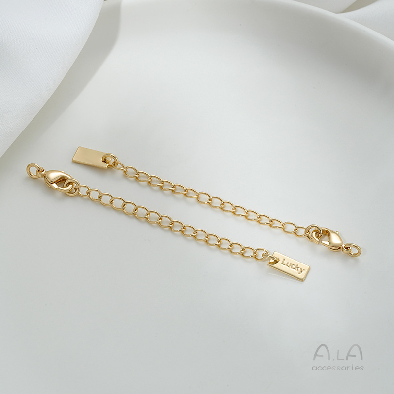 1 Piece Copper 14K Gold Plated Jewelry Accessories Chain display picture 8