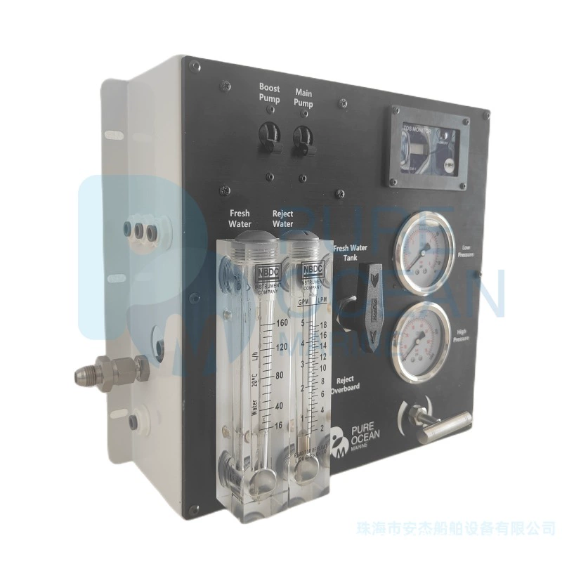 Морской водяной аппарат управления Панель POM с рамкой яхт парусный аксессуар для морской системы опреснения морской воды