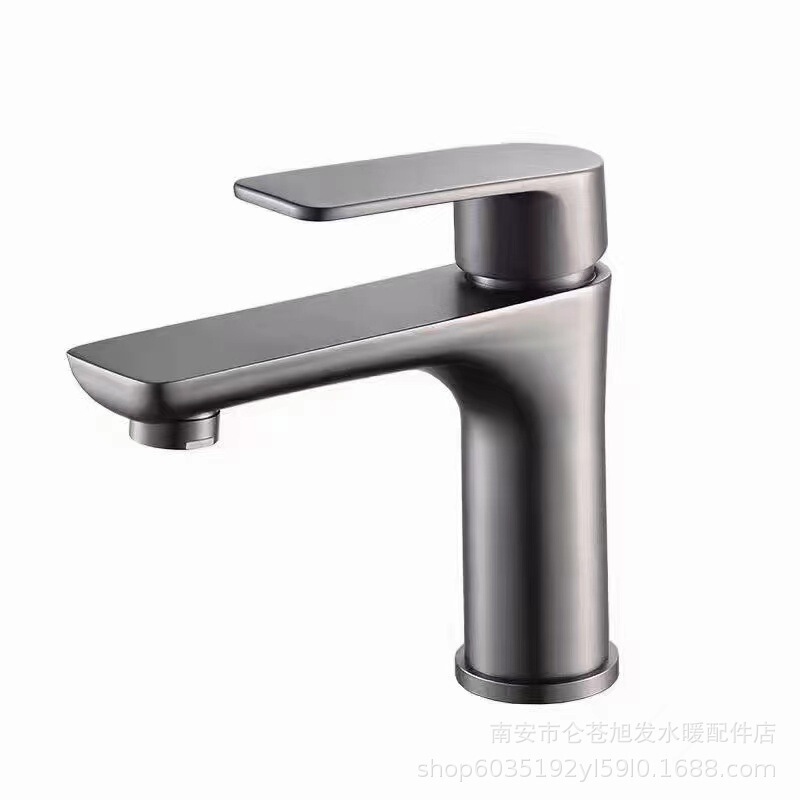 Stainless steel faucet washbasin household hot and cold faucet sink bathroom washstand basin faucet Stainless steel faucet washbasin household hot and cold faucet sink bathroom washstand basin faucet